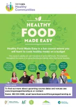 Healthy Food Made Easy poster